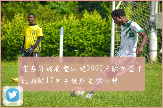 霍芬海姆有望以超2000万欧元签下比利时17岁中场新星德卡特